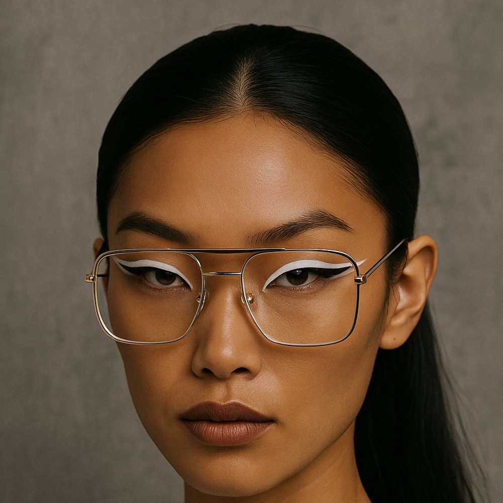 Aviation Cat-Eye Glasses Modern Accessories